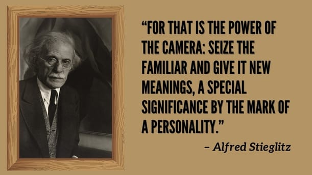 Alfred Stieglitz | Modern Photography Quotes